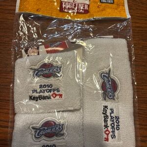 Cavaliers NBA Headband and wristband. New in package.